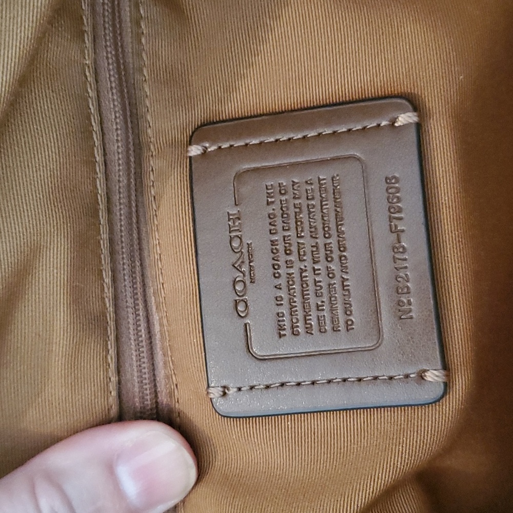 Coach Gallery leather zipper tote - Picture 5 of 5